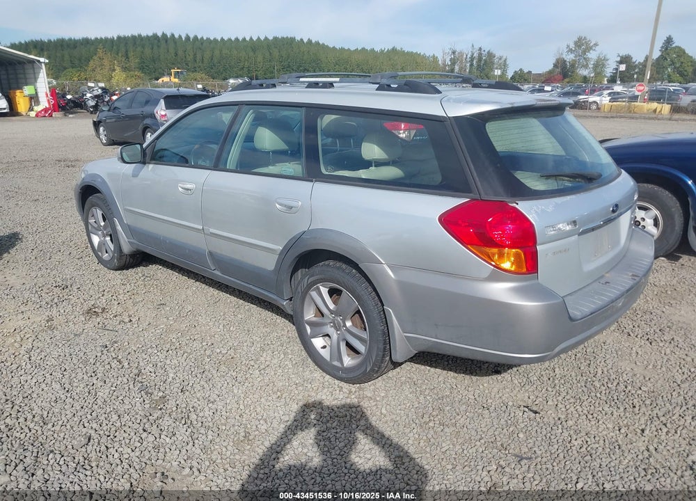 2005 SUBARU OUTBACK 3.0R L.L. BEAN EDITION VIN: 4S4BP86C554318468