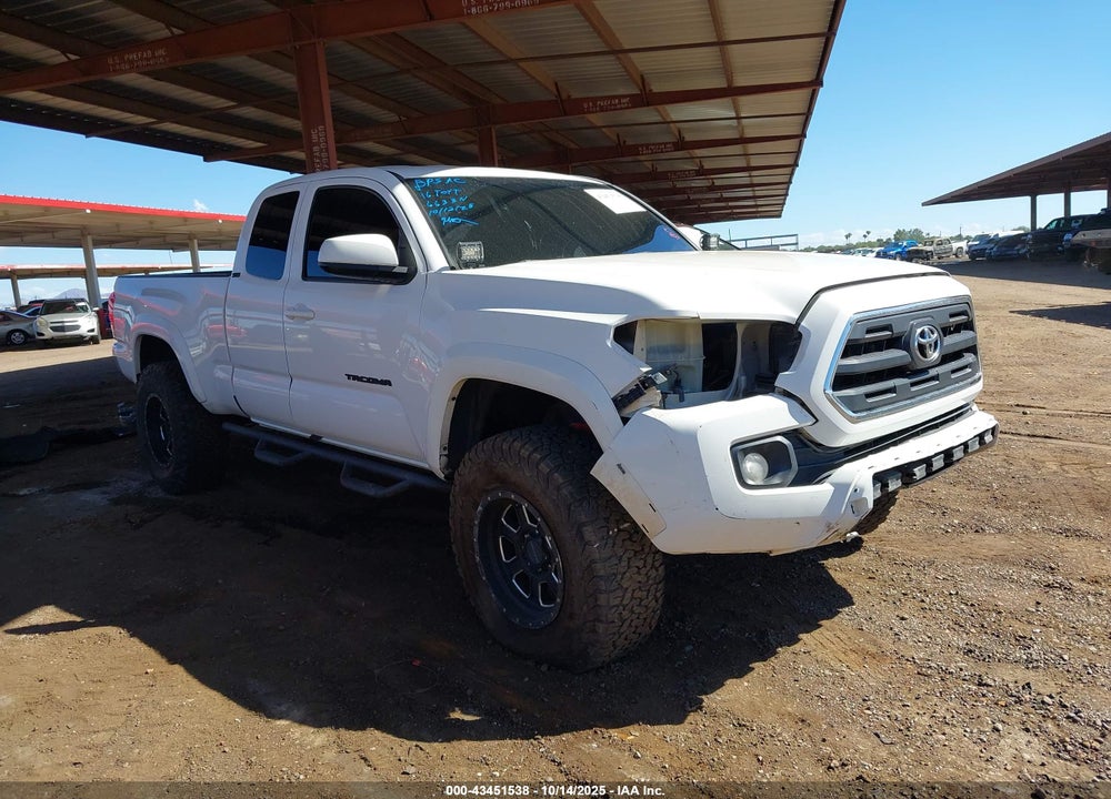 2016 TOYOTA TACOMA SR5 V6 VIN: 5TFSZ5AN9GX036633