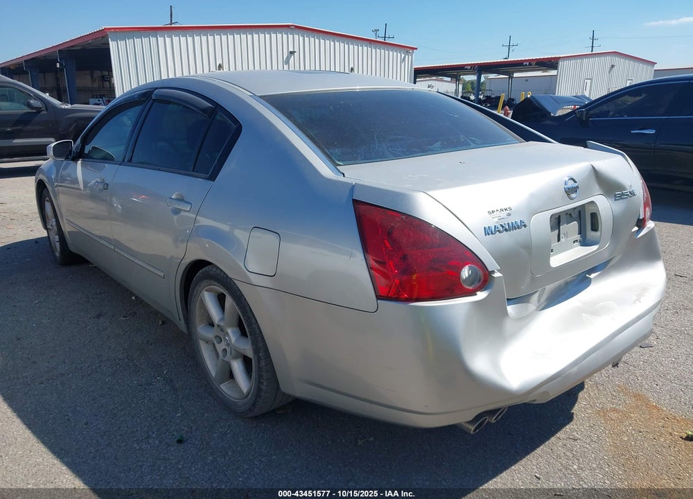 2005 NISSAN MAXIMA 3.5 SE VIN: 1N4BA41EX5C809959