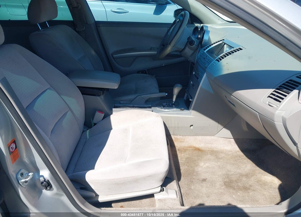 2005 NISSAN MAXIMA 3.5 SE VIN: 1N4BA41EX5C809959