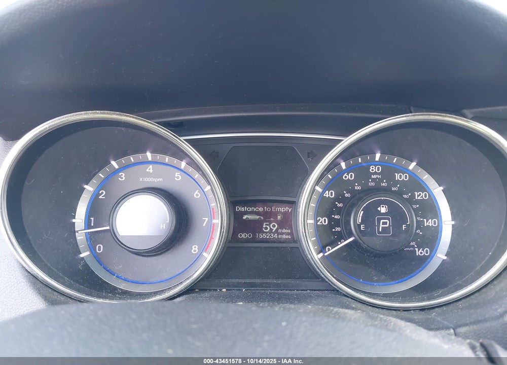 2011 HYUNDAI SONATA VIN: 5NPEC4ABXBH279452