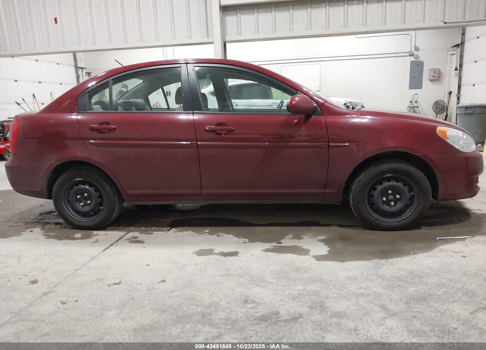 2009 HYUNDAI ACCENT GLS VIN: KMHCN46C89U319350