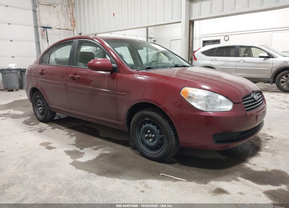2009 HYUNDAI ACCENT GLS VIN: KMHCN46C89U319350