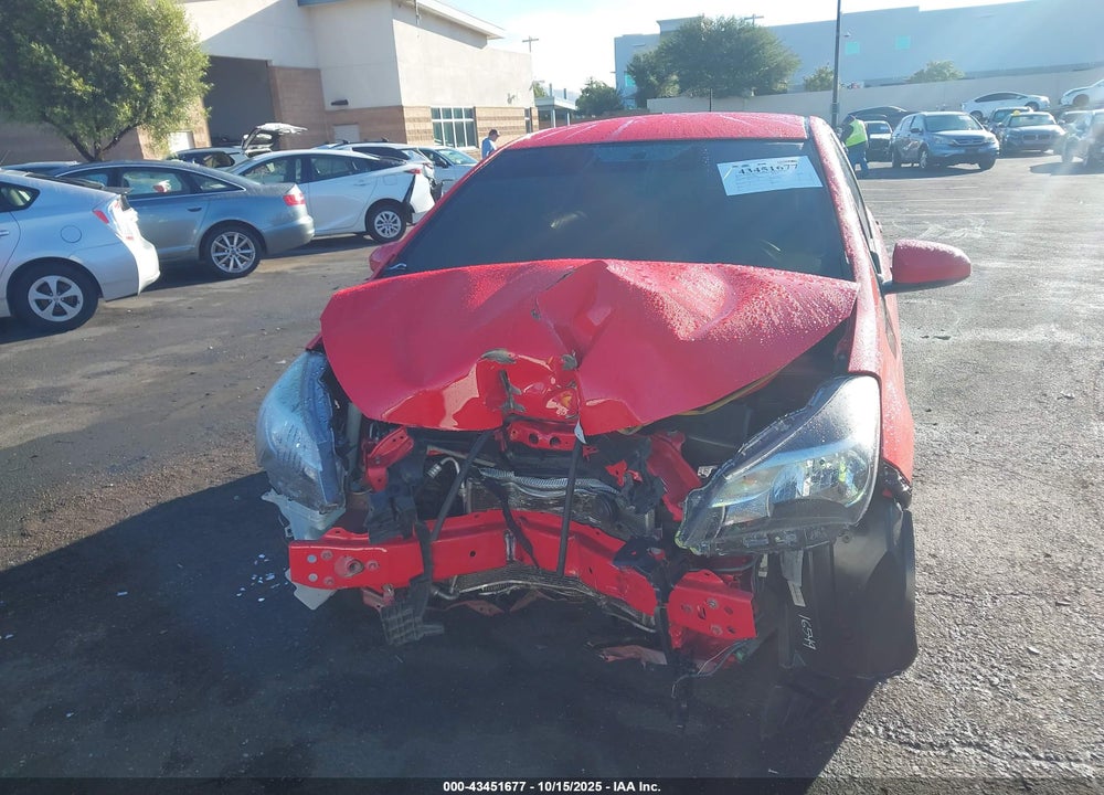 2015 TOYOTA YARIS LE VIN: VNKKTUD32FA038531