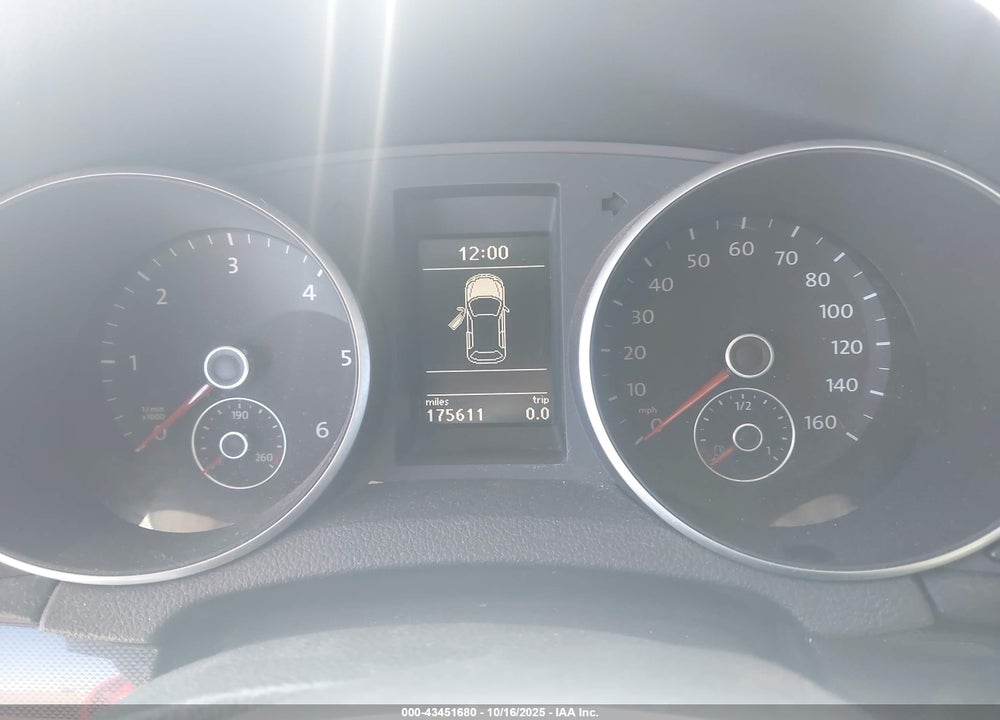 2012 VOLKSWAGEN JETTA VIN: 3VWPL7AJ0CM649205