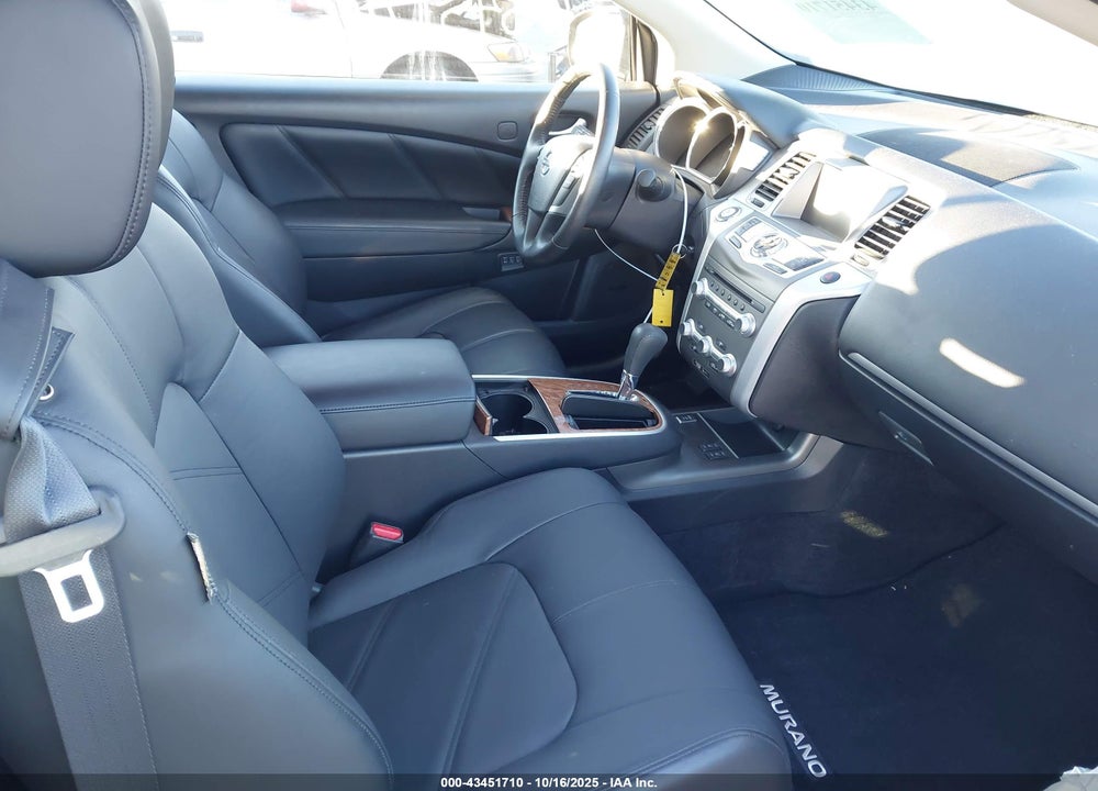 2011 NISSAN MURANO VIN: JN8AZ1FY3BW002133