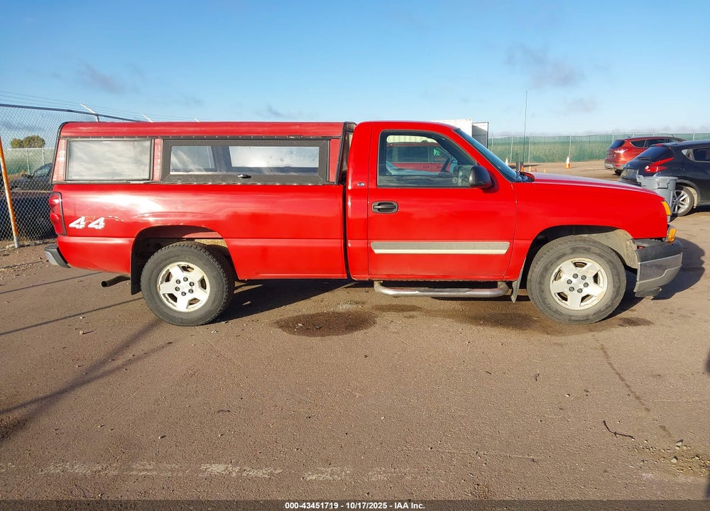 2005 CHEVROLET SILVERADO 1500 LS VIN: 1GCEK14TX5Z233977