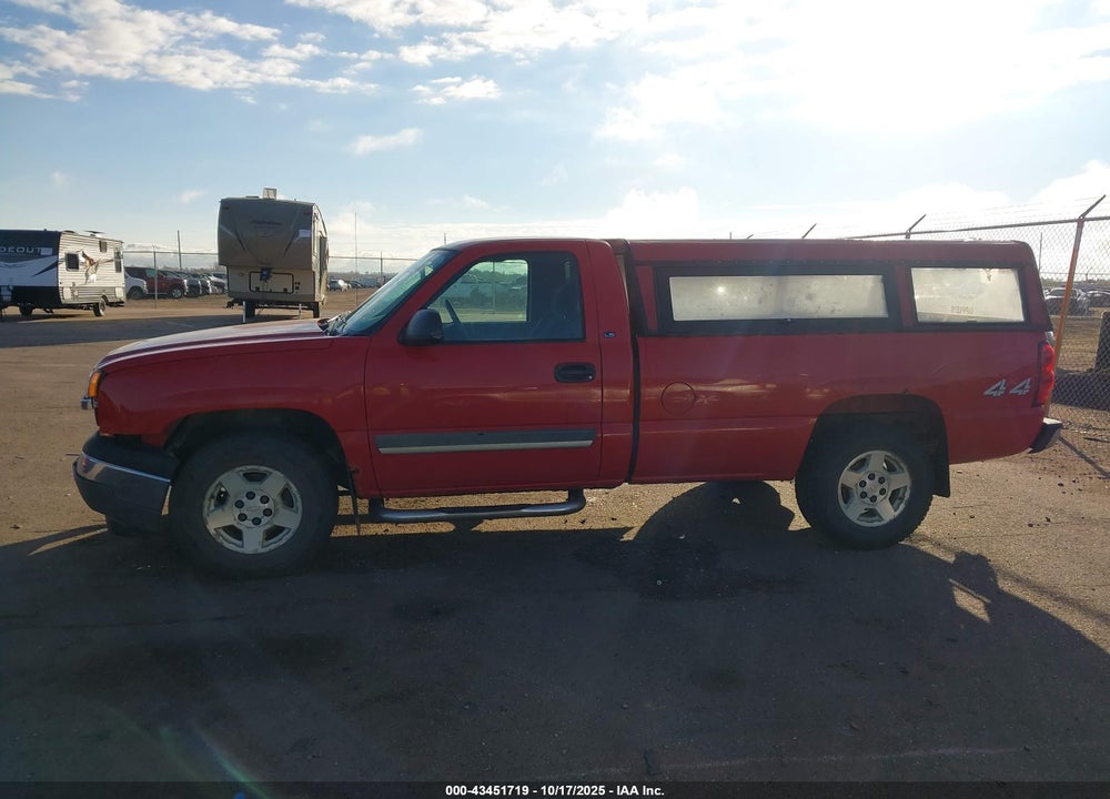 2005 CHEVROLET SILVERADO 1500 LS VIN: 1GCEK14TX5Z233977