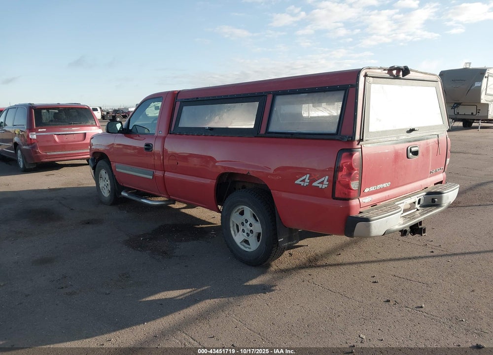 2005 CHEVROLET SILVERADO 1500 LS VIN: 1GCEK14TX5Z233977