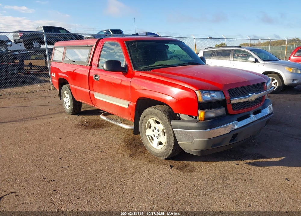 2005 CHEVROLET SILVERADO 1500 LS VIN: 1GCEK14TX5Z233977