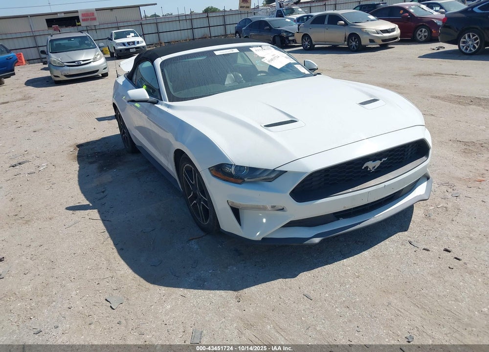 2020 FORD MUSTANG ECOBOOST PREMIUM VIN: 1FATP8UHXL5137077