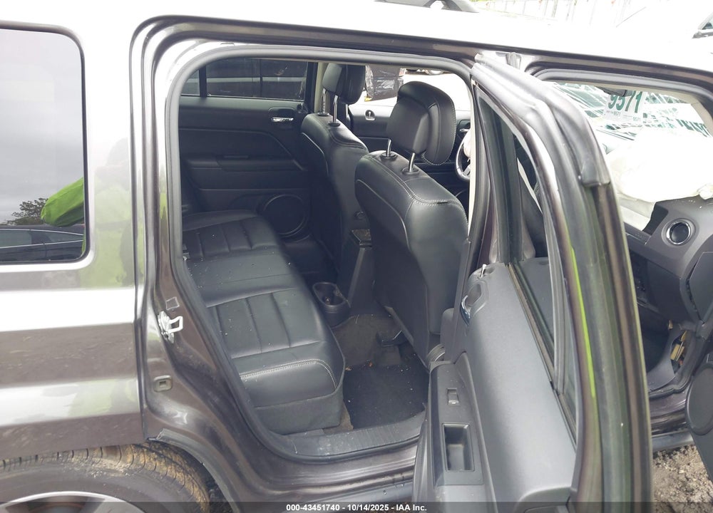 2016 JEEP PATRIOT VIN: 1C4NJRFB3GD544592