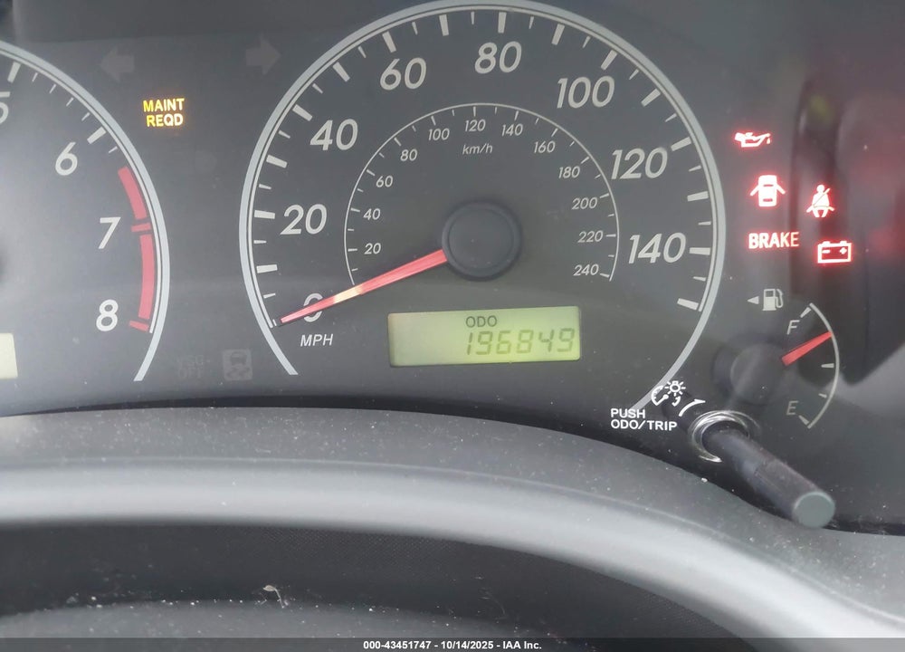 2009 TOYOTA COROLLA VIN: JTDBL40E899069000
