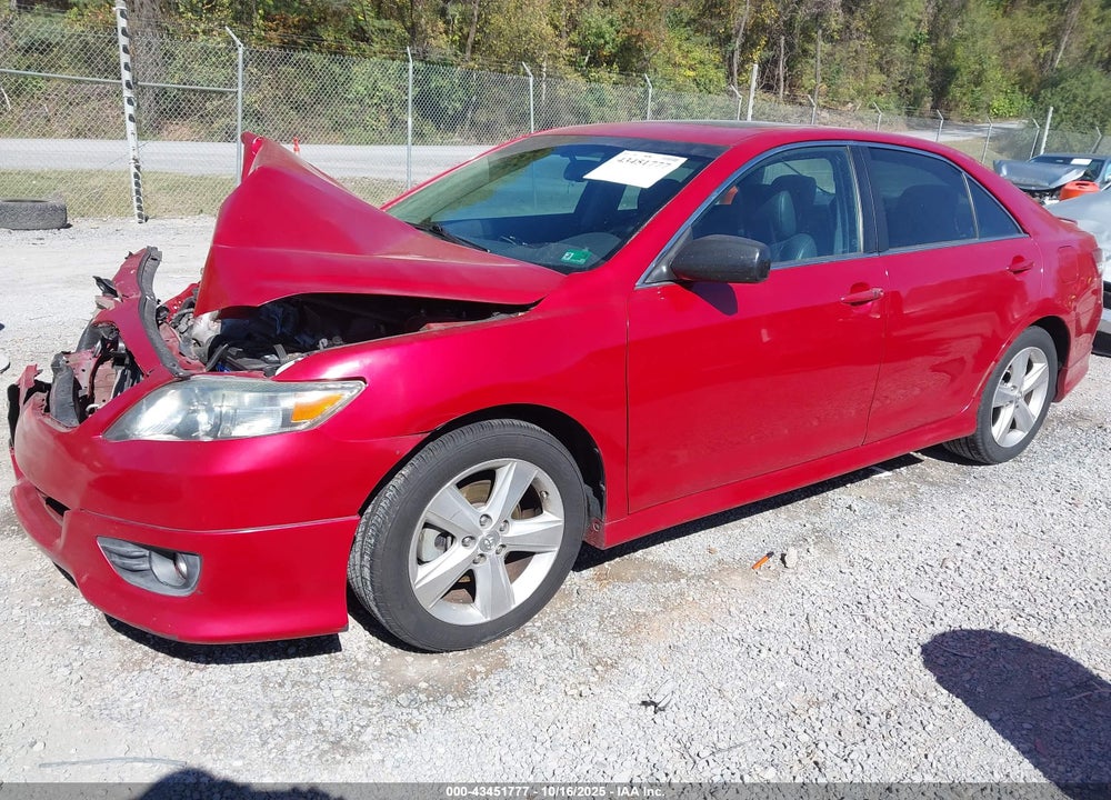 2011 TOYOTA CAMRY SE VIN: 4T1BF3EK1BU650188