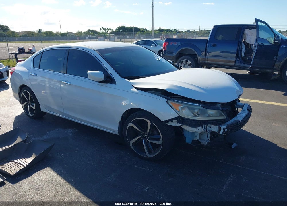 2016 HONDA ACCORD LX VIN: 1HGCR2F33GA027246