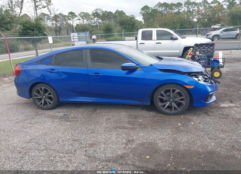 2019 HONDA CIVIC SPORT VIN: 2HGFC2F88KH571861