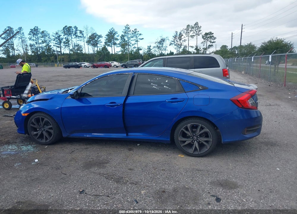 2019 HONDA CIVIC SPORT VIN: 2HGFC2F88KH571861