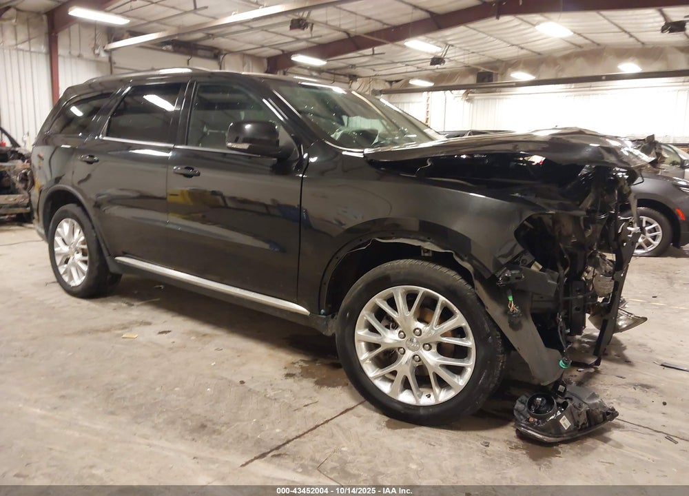 2016 DODGE DURANGO LIMITED VIN: 1C4RDJDG2GC474114