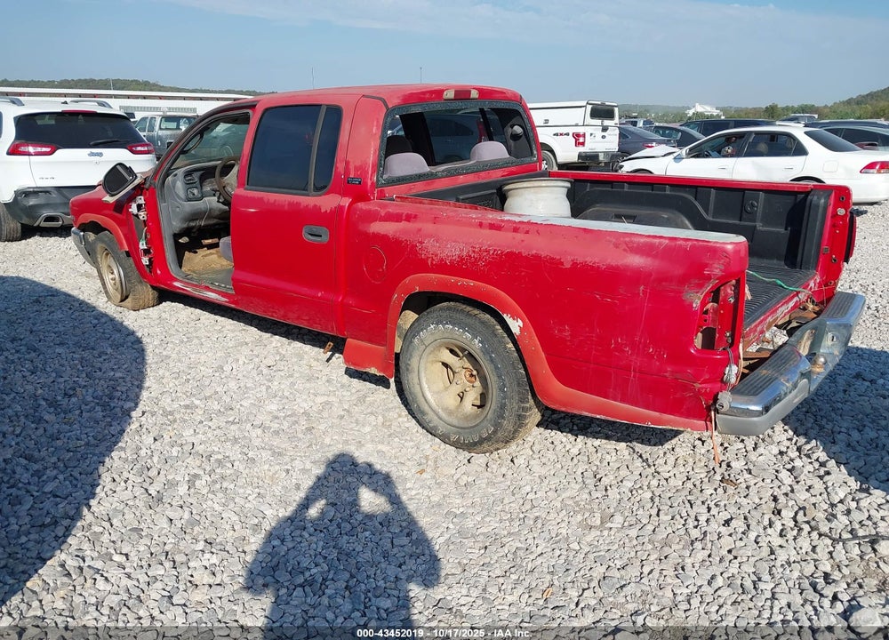 2000 DODGE DAKOTA SLT/SPORT VIN: 1B7GL2AX4YS716073