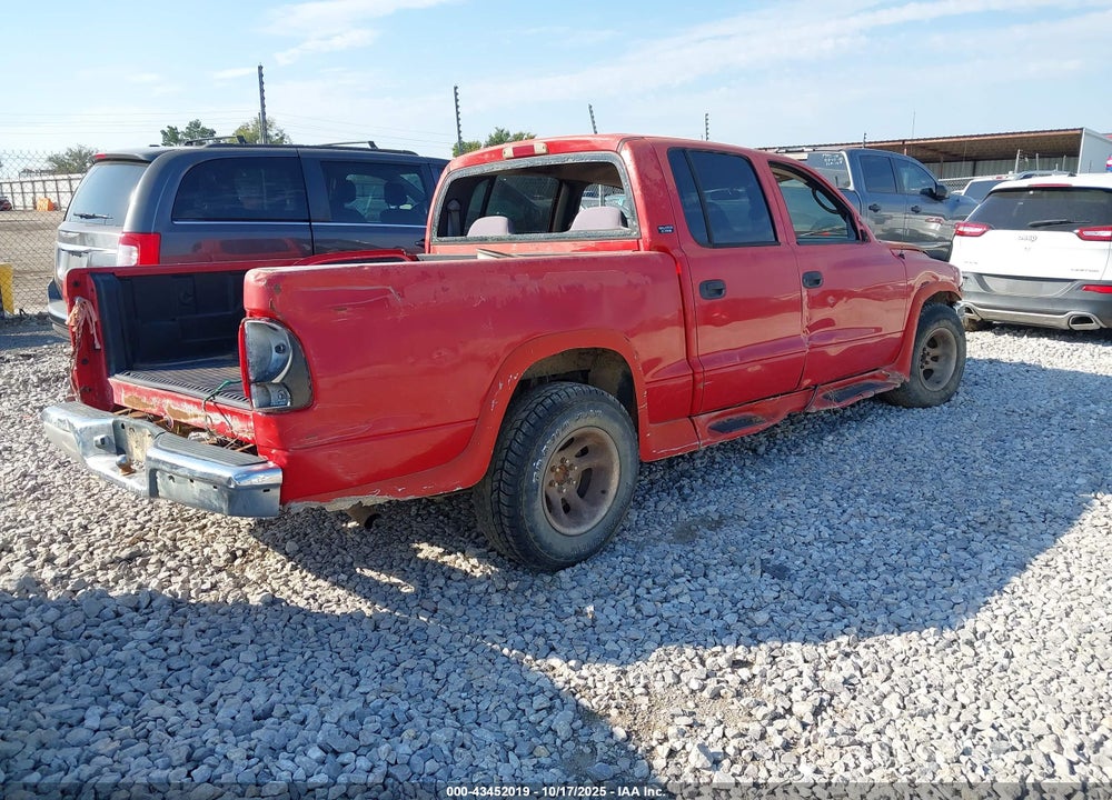 2000 DODGE DAKOTA SLT/SPORT VIN: 1B7GL2AX4YS716073