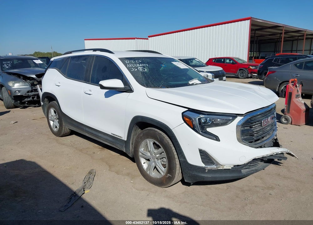 2021 GMC TERRAIN FWD SLE VIN: 3GKALMEV0ML376380