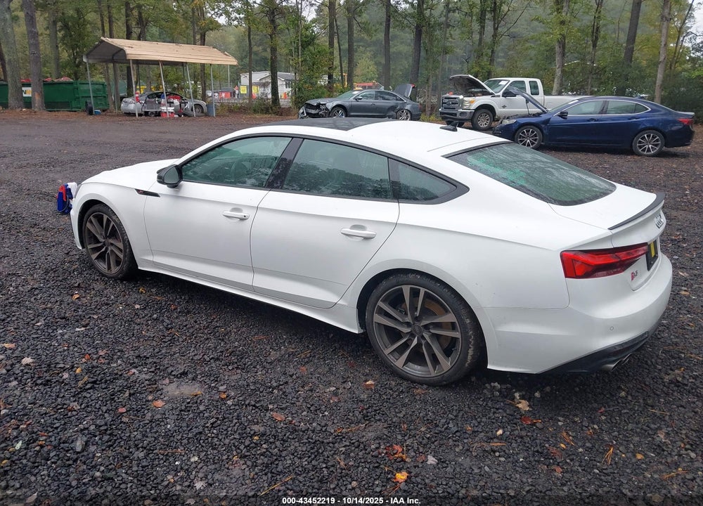2022 AUDI S5 SPORTBACK PREMIUM TFSI QUATTRO TIPTRONIC VIN: WAUA4CF58NA033825