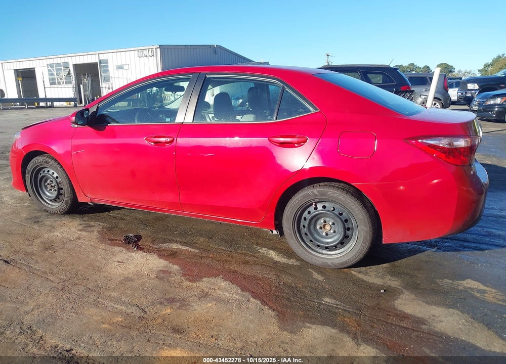 2018 TOYOTA COROLLA LE VIN: 2T1BURHE9JC017176