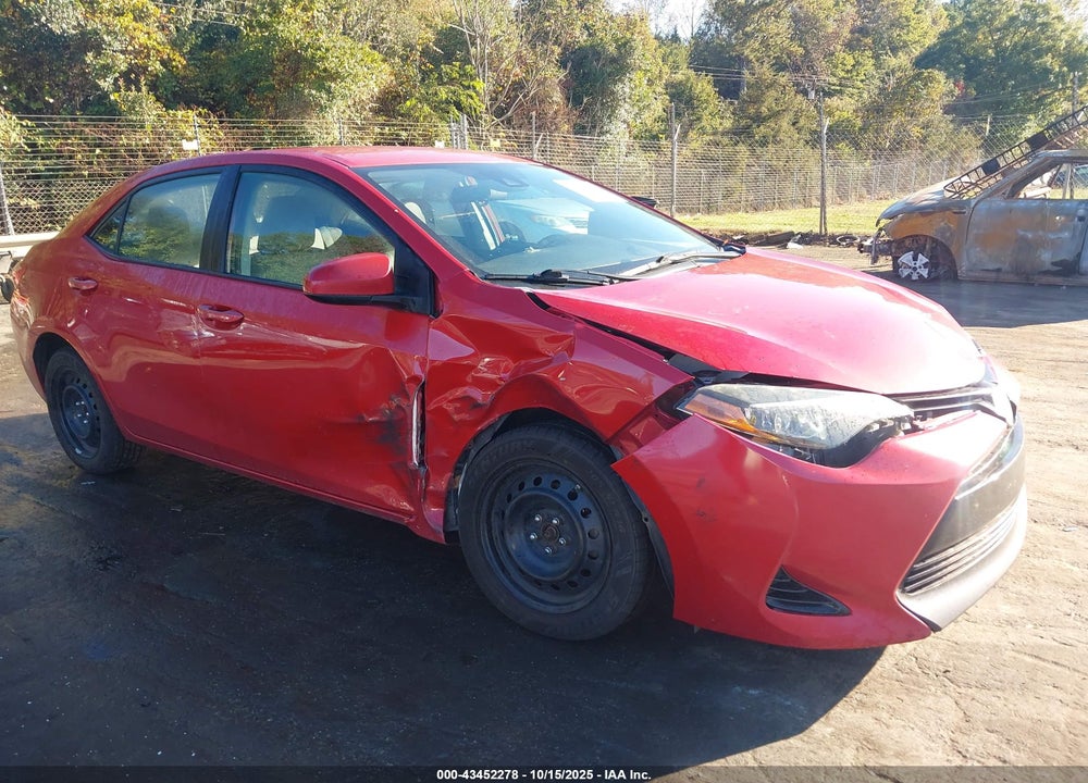 2018 TOYOTA COROLLA LE VIN: 2T1BURHE9JC017176