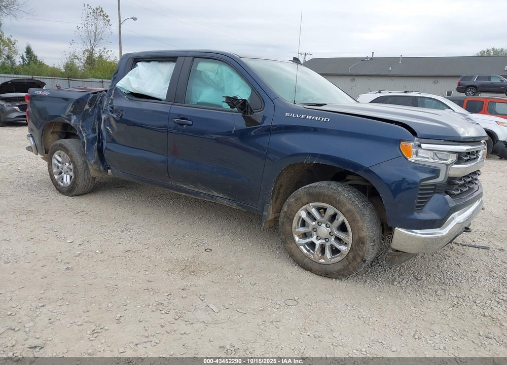 2022 CHEVROLET SILVERADO 1500 4WD  SHORT BED LT WITH 2FL VIN: 1GCPDKEK3NZ559912
