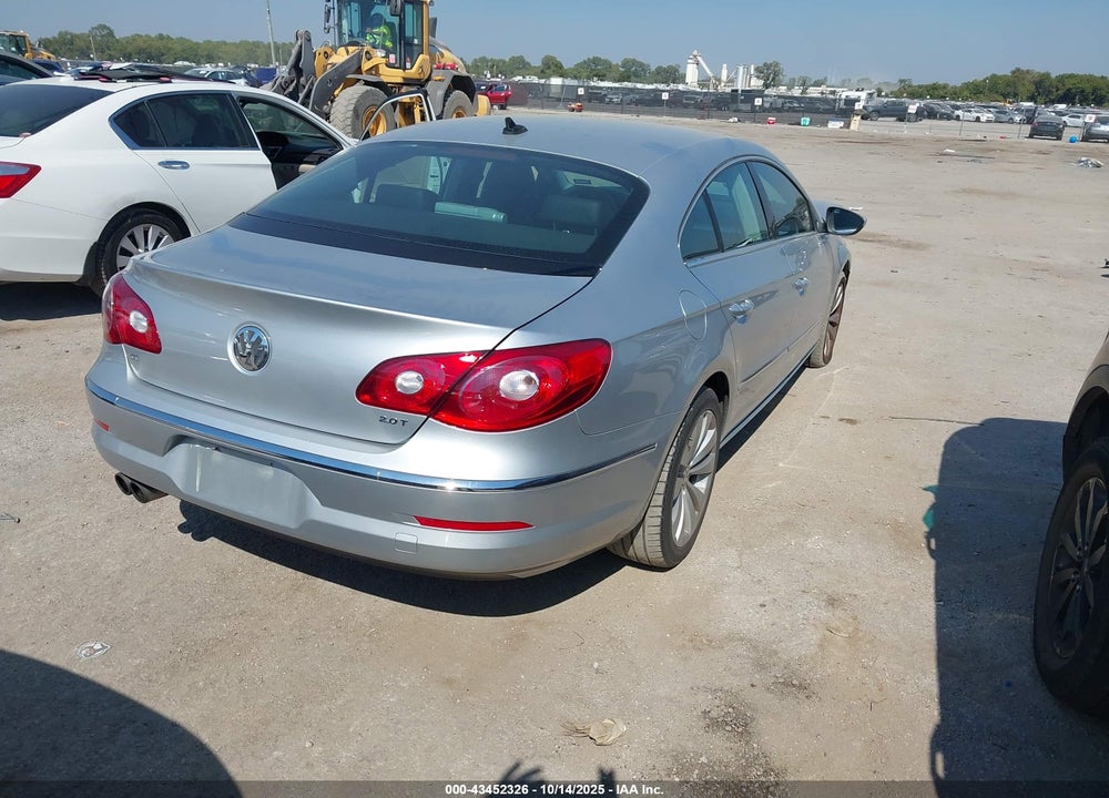 2010 VOLKSWAGEN CC SPORT VIN: WVWMP7AN9AE550205
