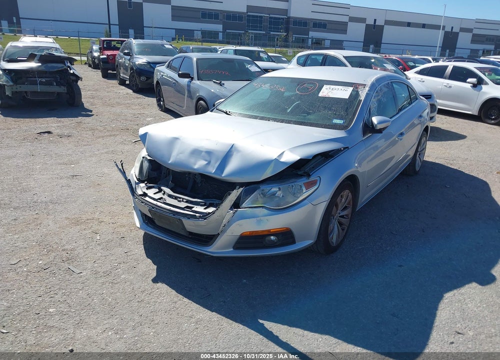 2010 VOLKSWAGEN CC SPORT VIN: WVWMP7AN9AE550205