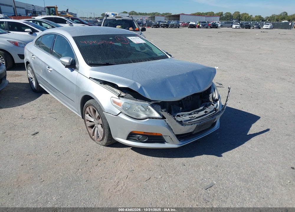 2010 VOLKSWAGEN CC SPORT VIN: WVWMP7AN9AE550205