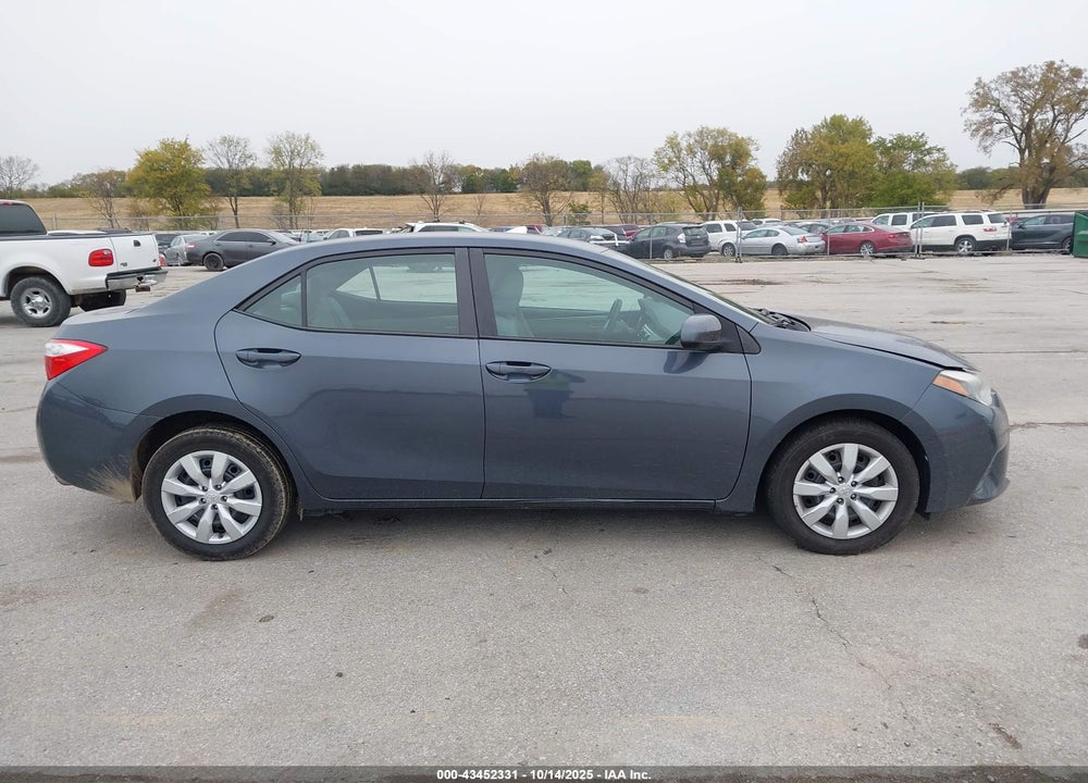 2016 TOYOTA COROLLA VIN: 5YFBURHE2GP512201