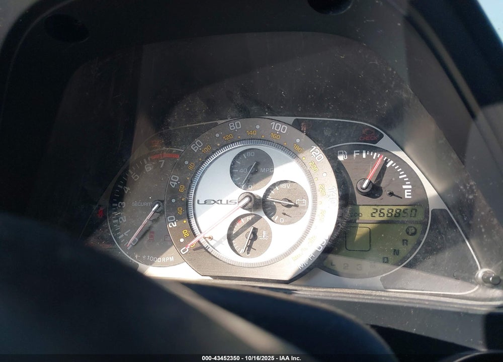 2004 LEXUS IS 300 VIN: JTHBD192940081916