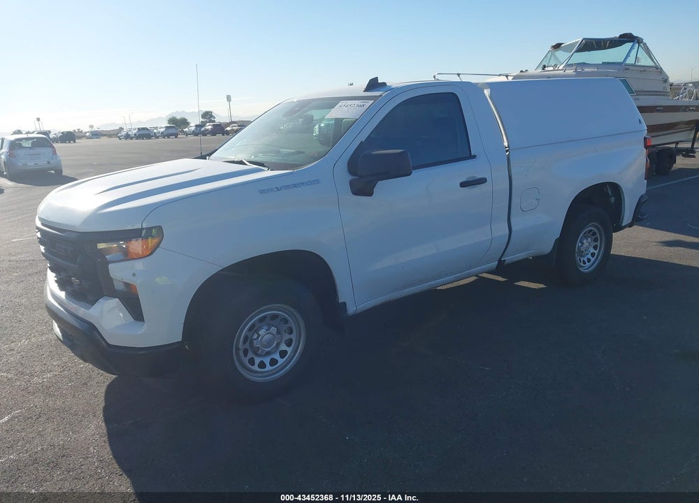 2023 CHEVROLET SILVERADO 1500 2WD STANDARD BED WT VIN: 3GCNAAEK2PG351453