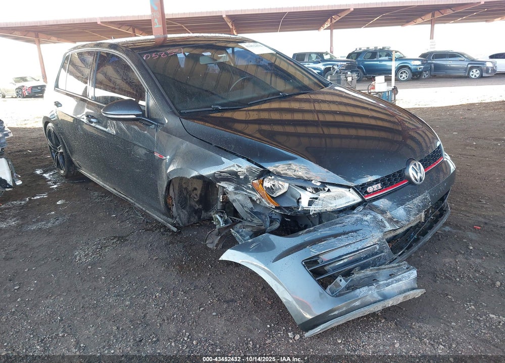 2015 VOLKSWAGEN GOLF GTI 2.0T AUTOBAHN W/PERFORMANCE PACKAGE 4-DOOR VIN: 3VW547AU4FM058331