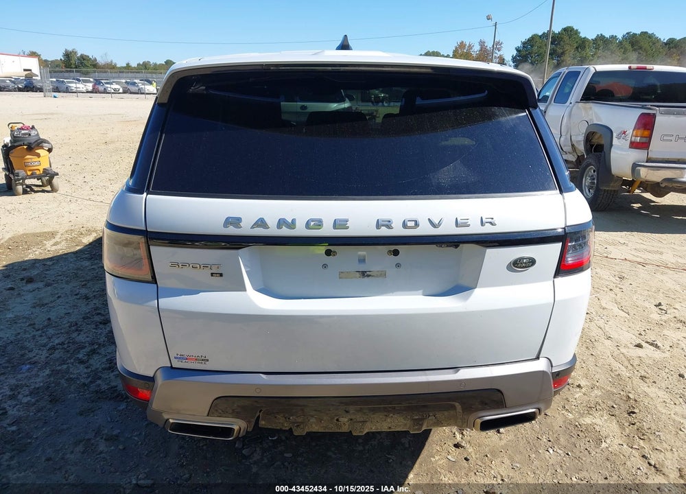2021 LAND ROVER RANGE ROVER SPORT SE MHEV VIN: SALWG2SU1MA783386