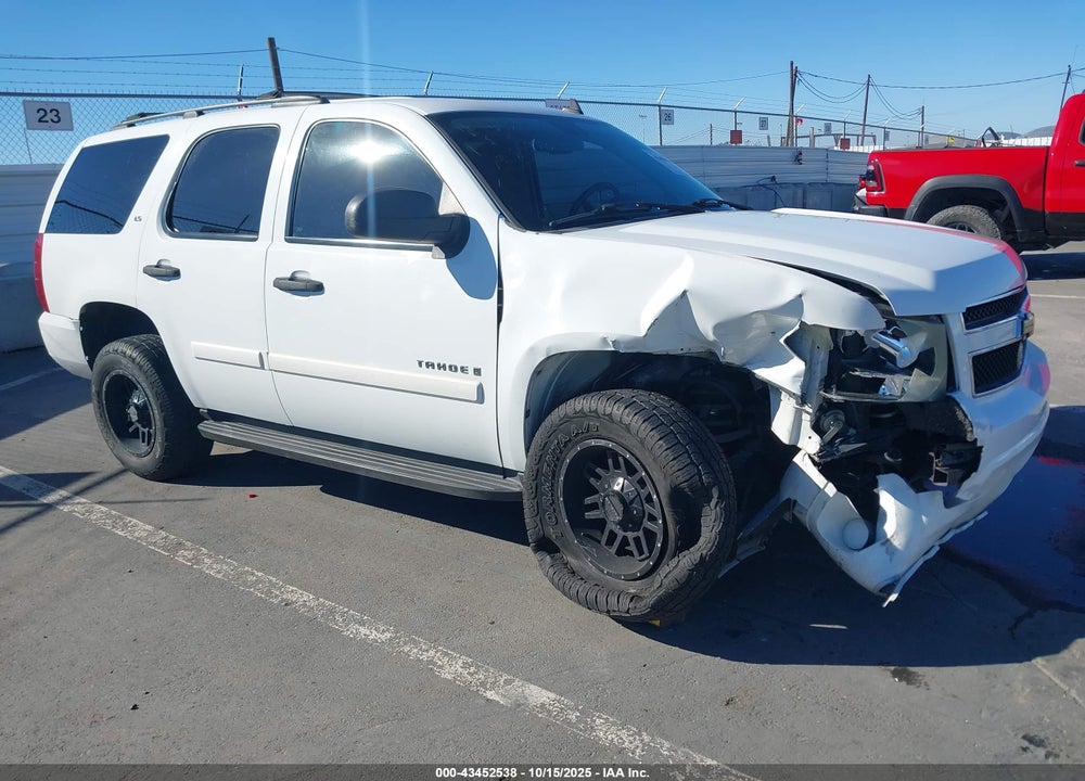 2007 CHEVROLET TAHOE LS VIN: 1GNFC13C67J395505