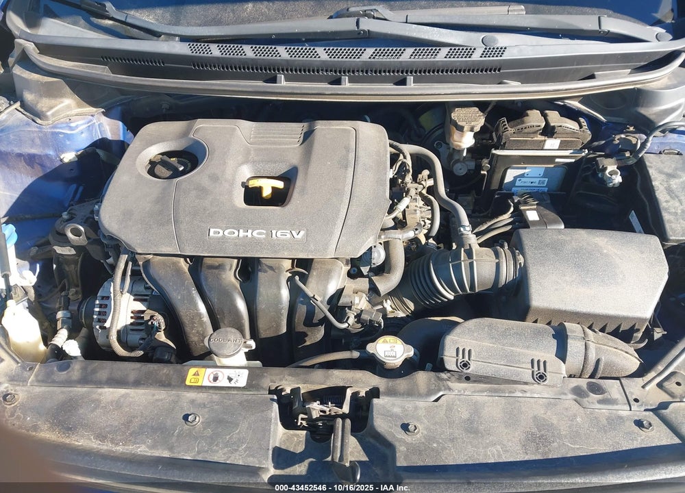 2017 KIA FORTE LX VIN: 3KPFL4A72HE086306