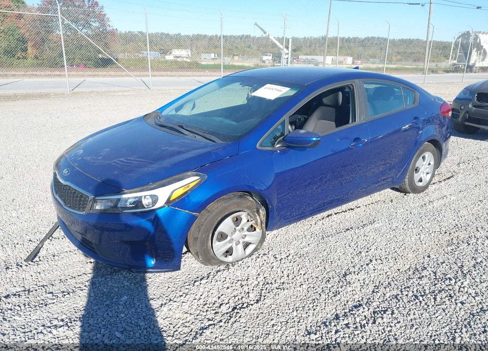 2017 KIA FORTE LX VIN: 3KPFL4A72HE086306