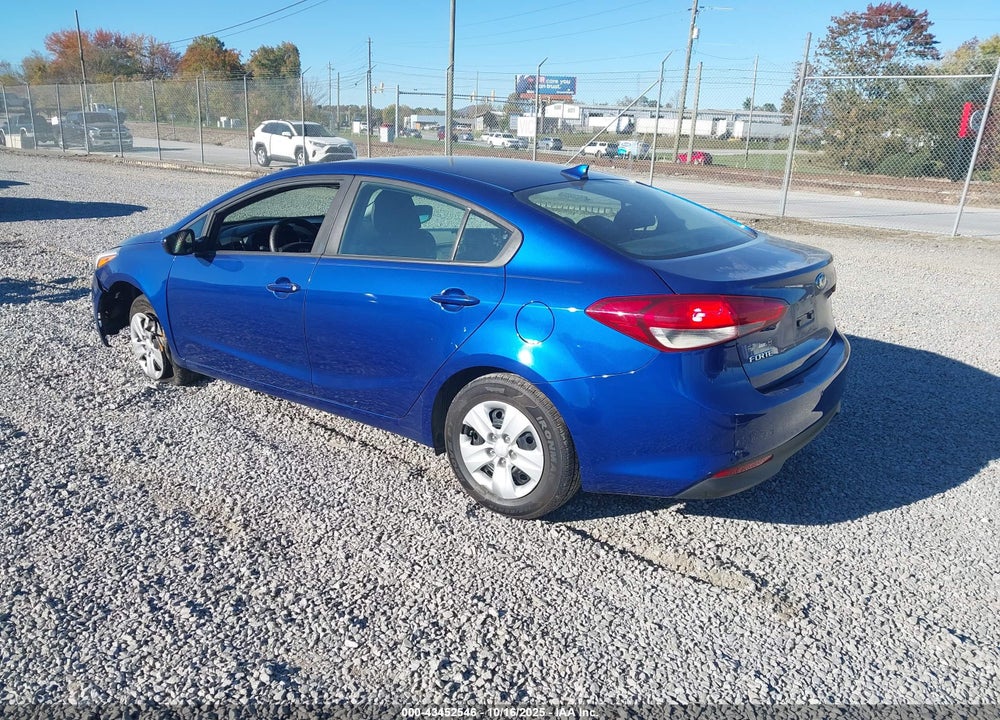 2017 KIA FORTE LX VIN: 3KPFL4A72HE086306