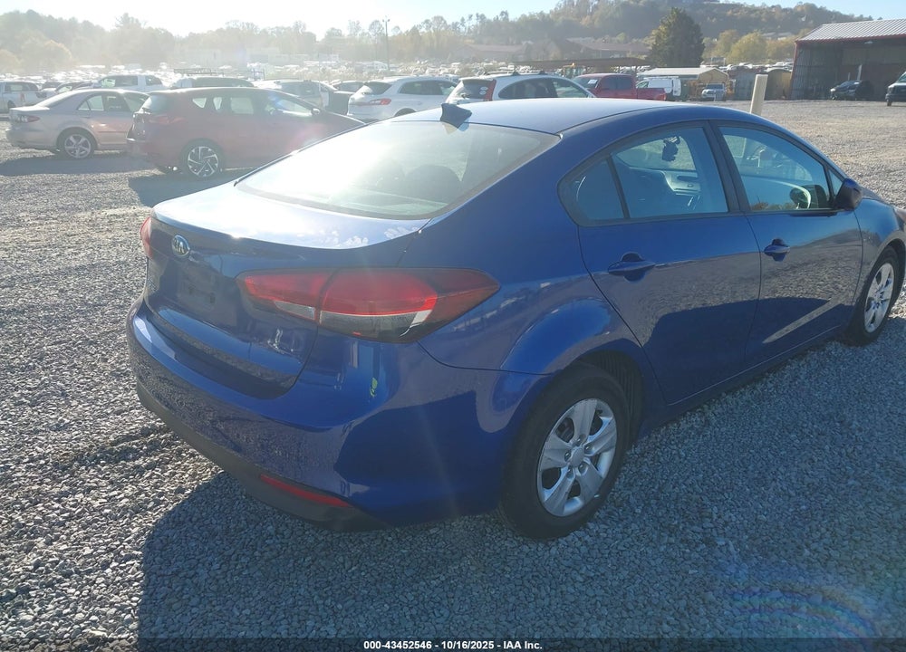 2017 KIA FORTE LX VIN: 3KPFL4A72HE086306