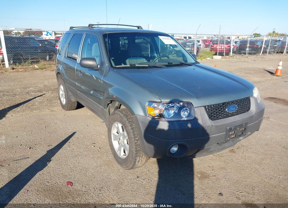 2007 FORD ESCAPE VIN: 1FMYU93127KB19016