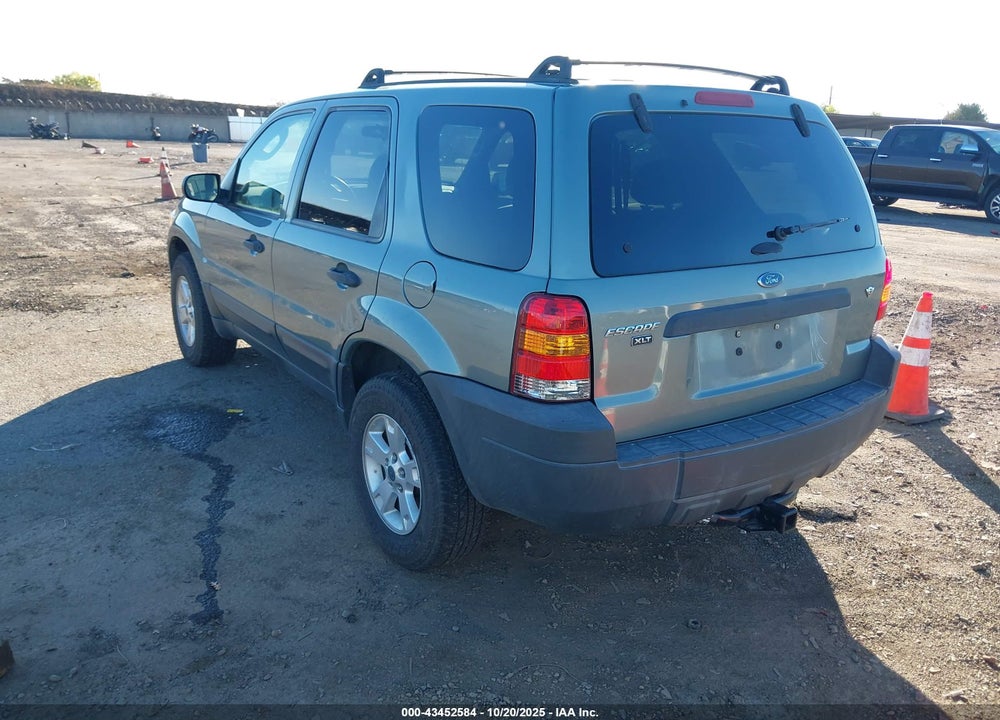 2007 FORD ESCAPE VIN: 1FMYU93127KB19016