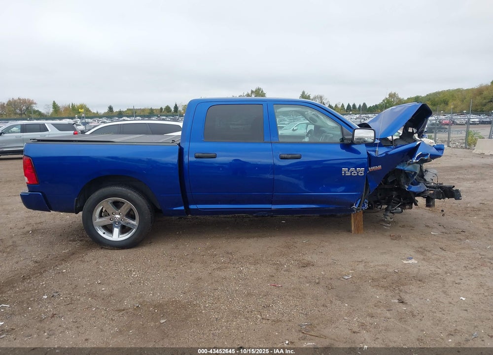 2017 RAM 1500 EXPRESS 4X2 5'7 BOX VIN: 1C6RR6KT7HS696158