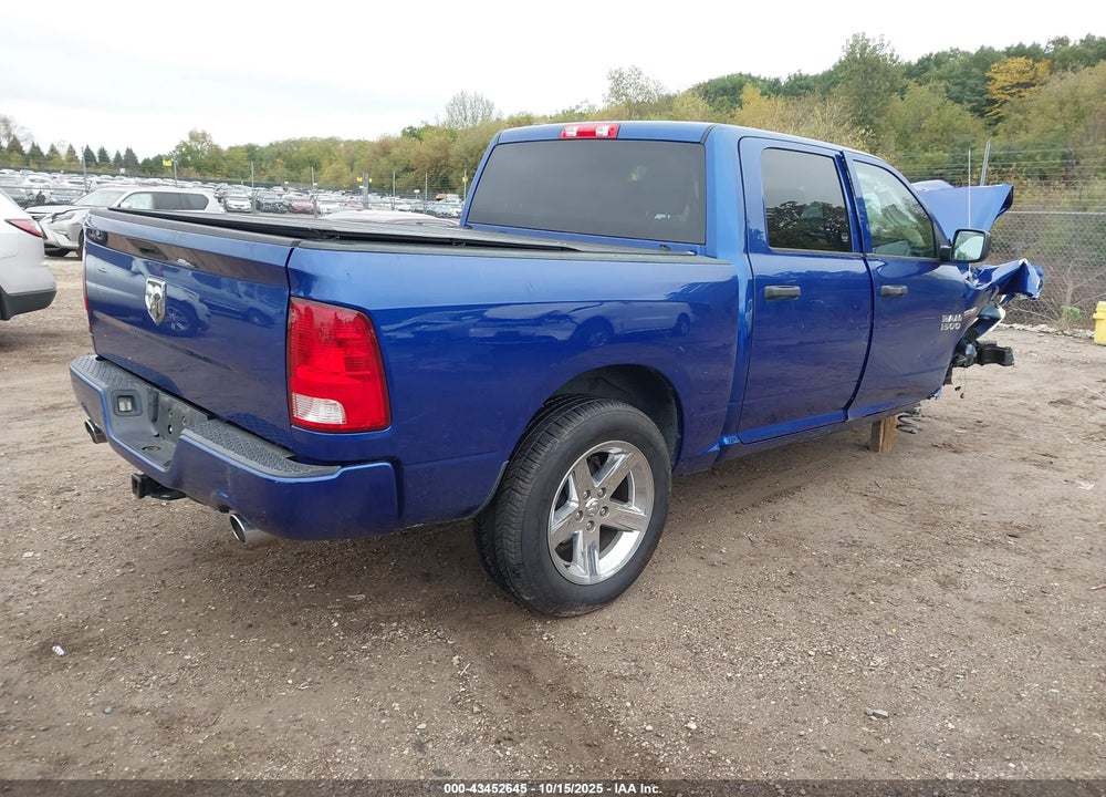 2017 RAM 1500 EXPRESS 4X2 5'7 BOX VIN: 1C6RR6KT7HS696158
