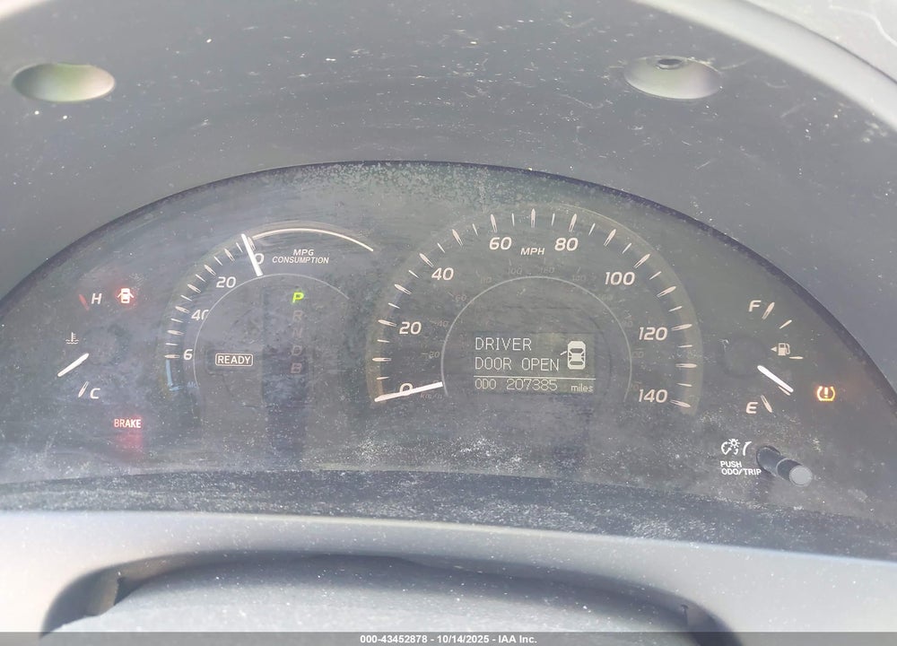 2007 TOYOTA CAMRY HYBRID VIN: JTNBB46K773042835