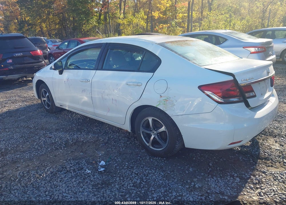 2015 HONDA CIVIC VIN: 19XFB2F74FE119478