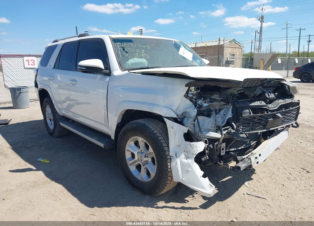 2022 TOYOTA 4RUNNER SR5 PREMIUM VIN: JTENU5JR5N5985583