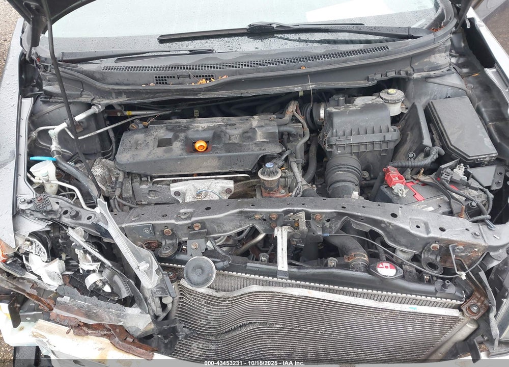 2012 HONDA CIVIC LX VIN: 19XFB2F54CE018225